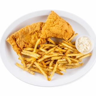 Fish n chips plate