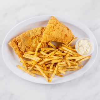 Fish n chips plate